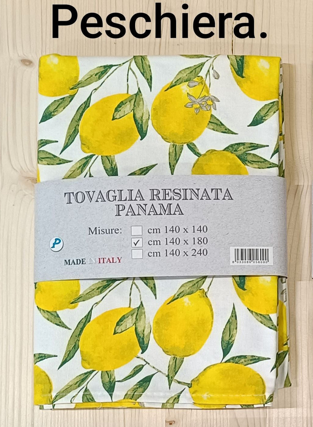 Tovaglia Resinata - Tema Limoni