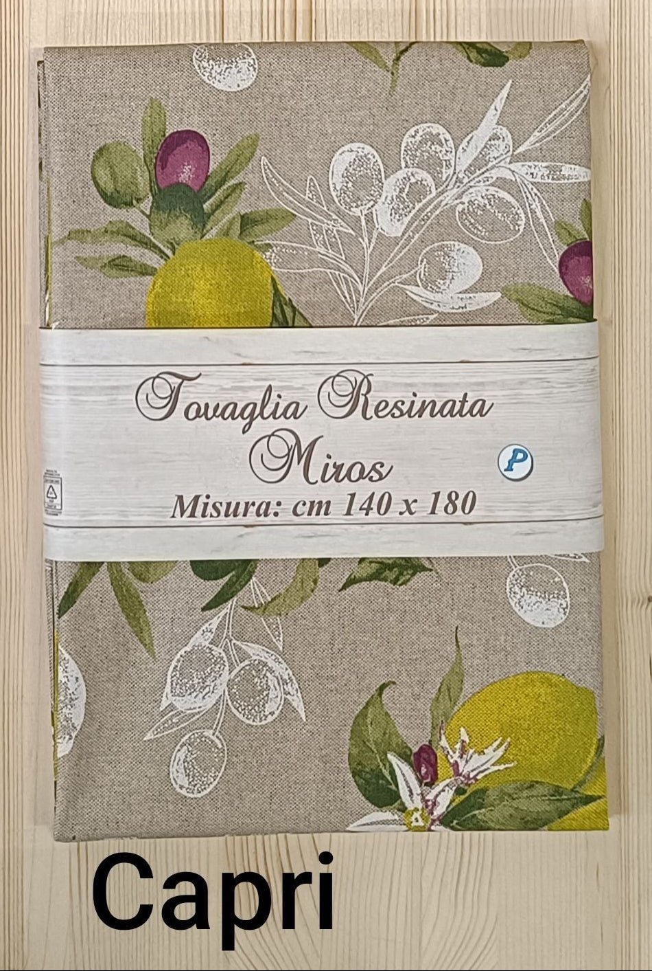 Tovaglia Resinata - Tema Limoni