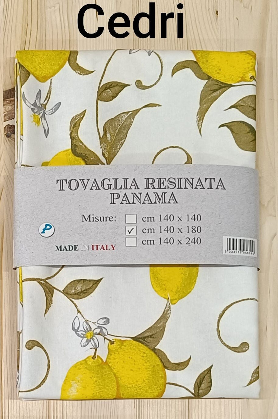 Tovaglia Resinata - Tema Limoni