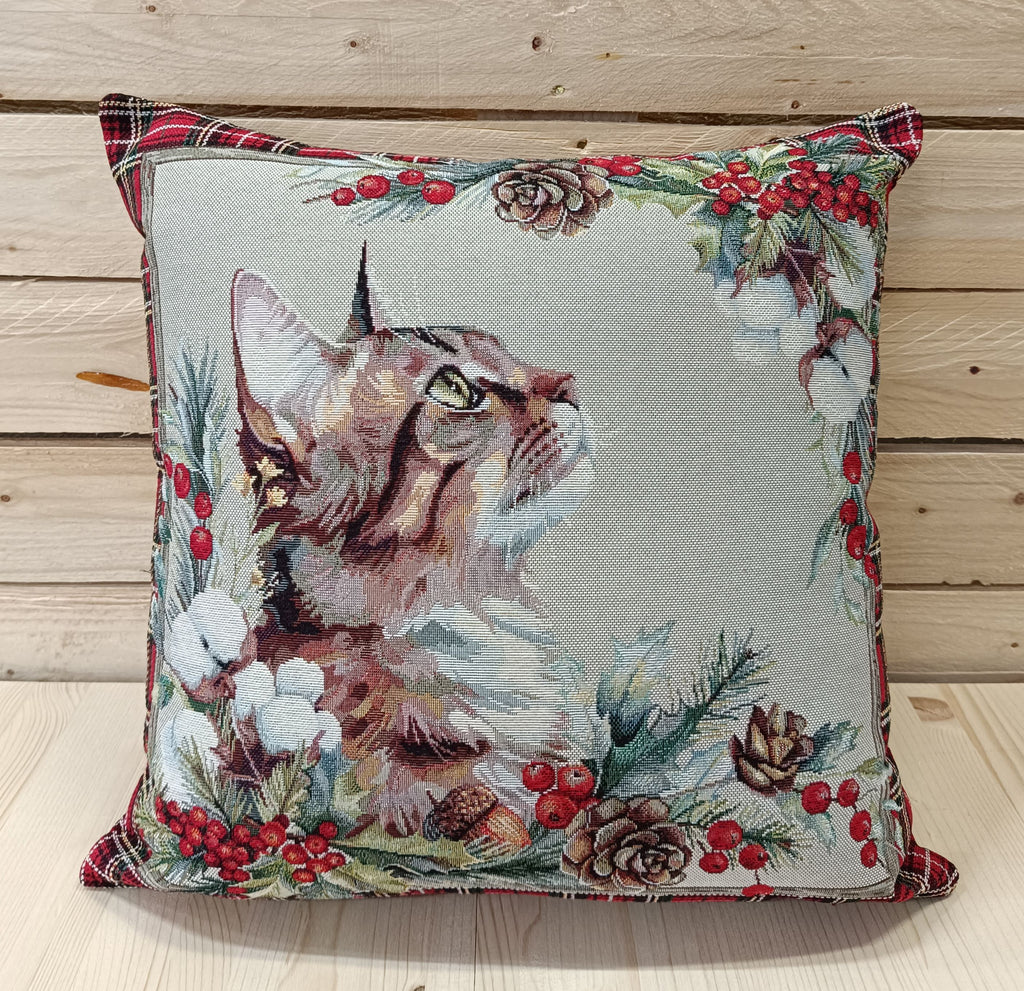 Copricuscino in Gobelin