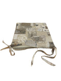 Cuscino Con Laccio Per Sedie - Tema Holly Grigio