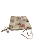 Cuscino Con Laccio Per Sedie - Tema Holly Rosso