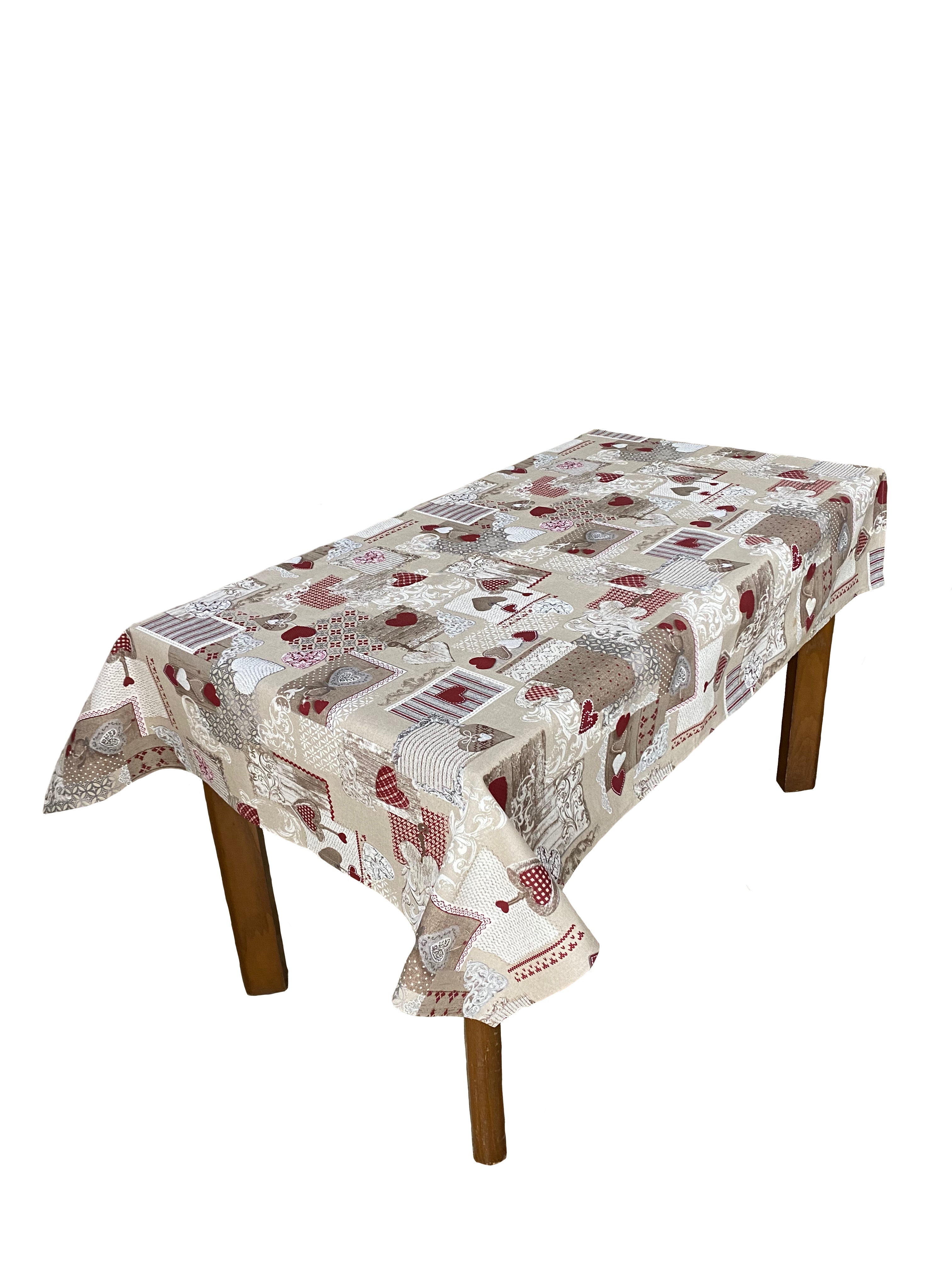 Tovaglia - Tema Holly Rosso