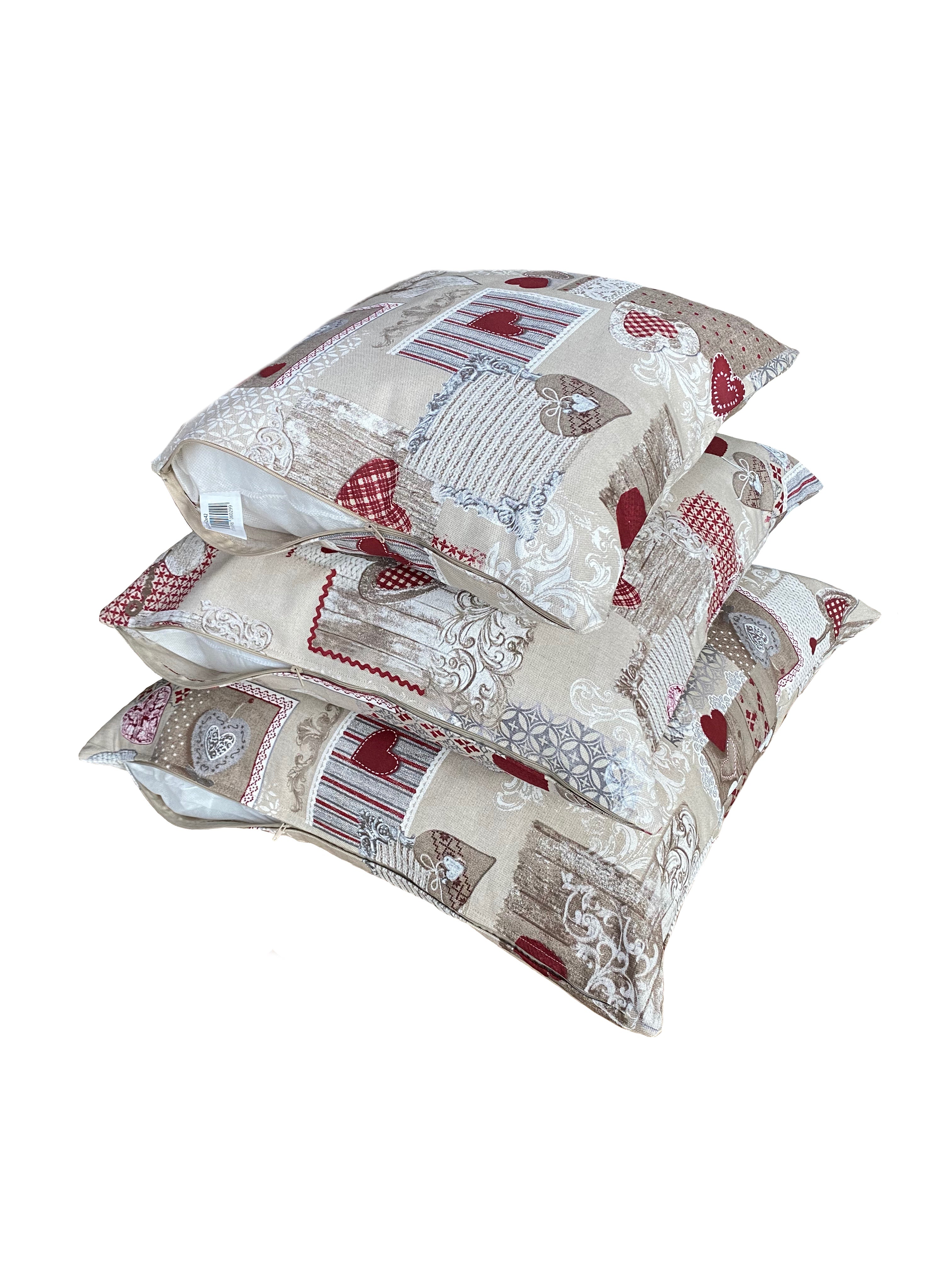Cuscino da Divano - Tema Holly Rosso