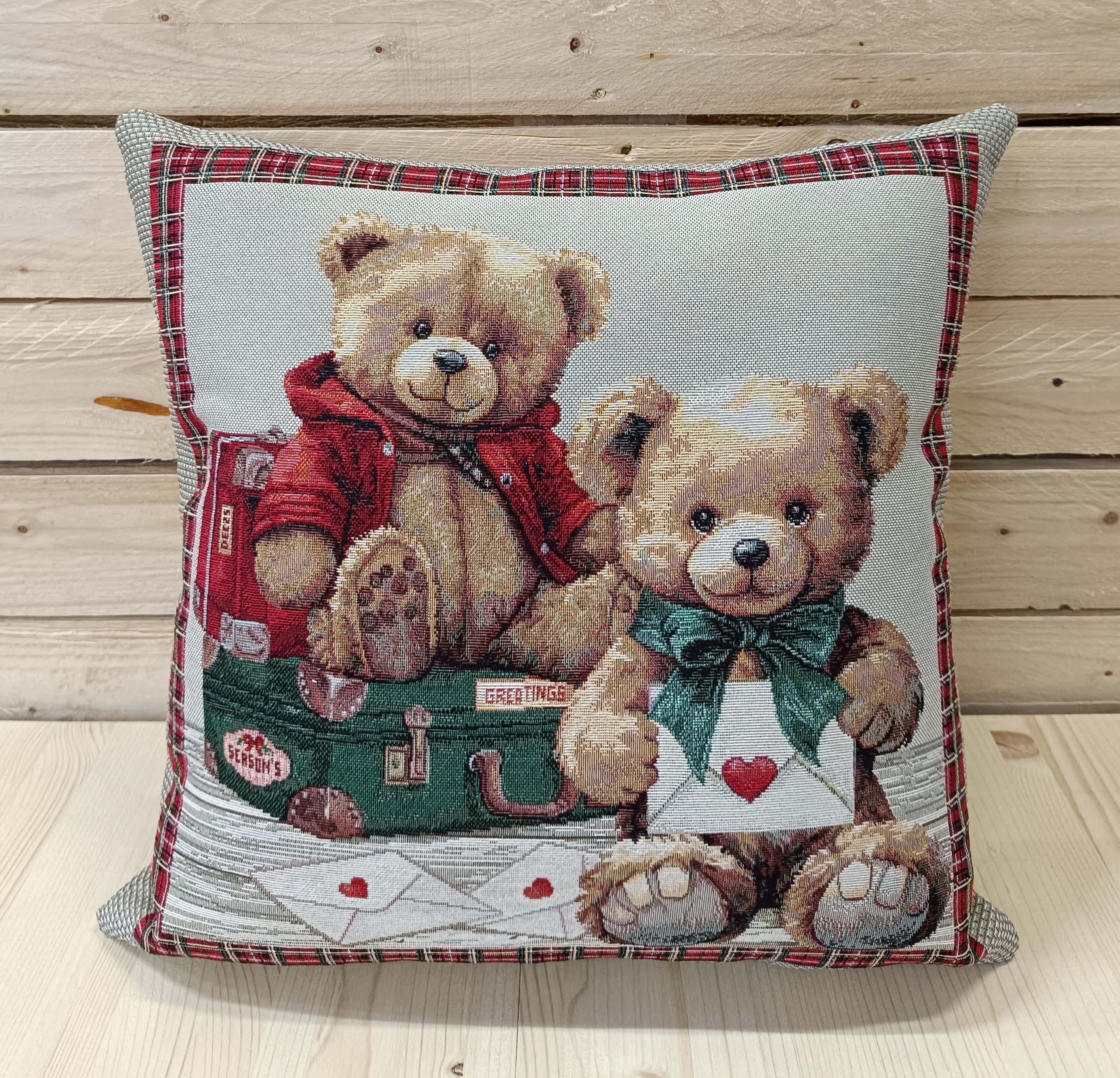 Copricuscino in Gobelin